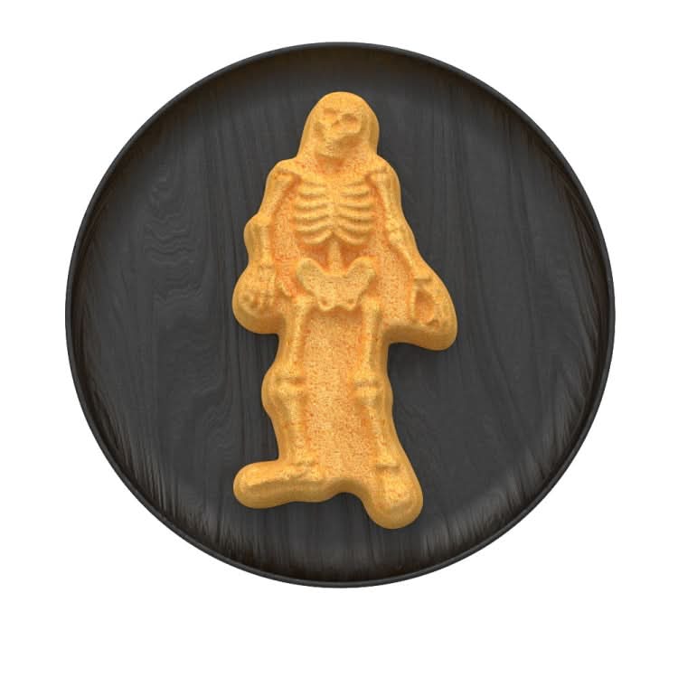 8 Grids Skull Cake Mold Halloween Silicone Mold-Reluova