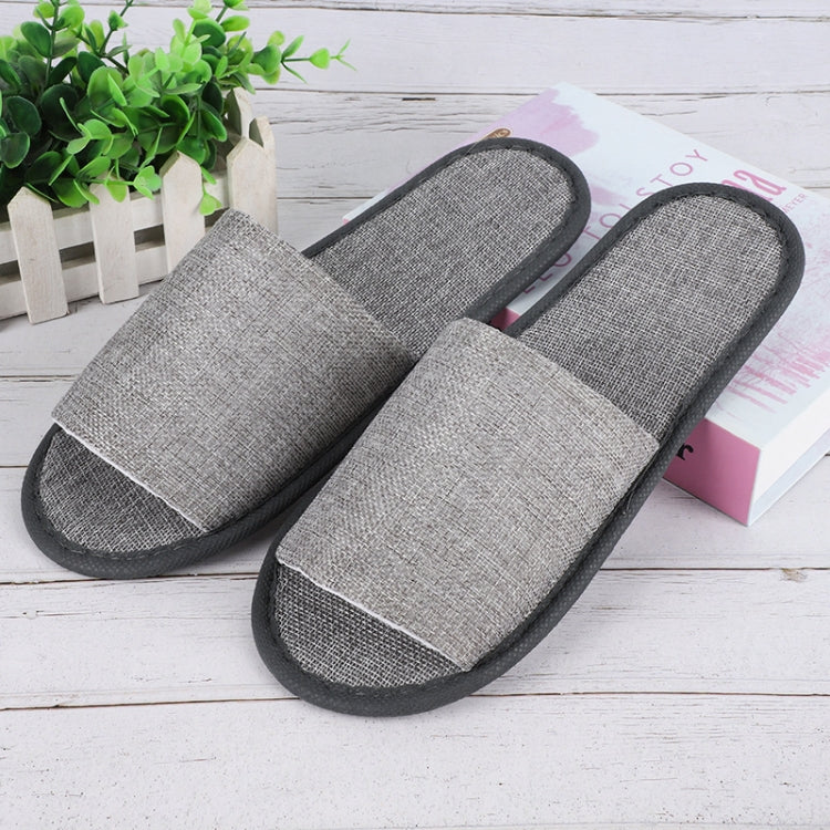 Disposable Linen Slippers Guesthouse Hotel Beauty Salon Home Anti-slip Slippers