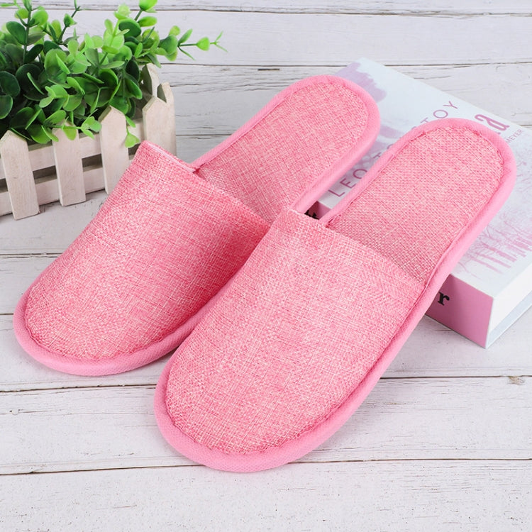 Disposable Linen Slippers Guesthouse Hotel Beauty Salon Home Anti-slip Slippers My Store