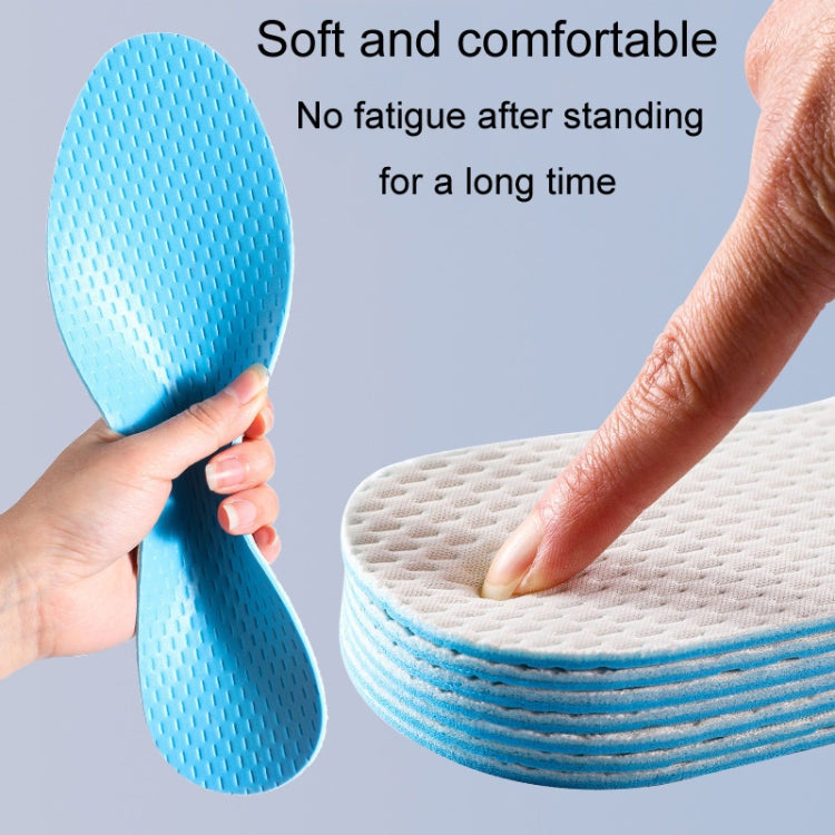 1pair Summer Thin Anti-Odor Sweat Insole Unisex Breathable Soft Shoes Insoles-Reluova