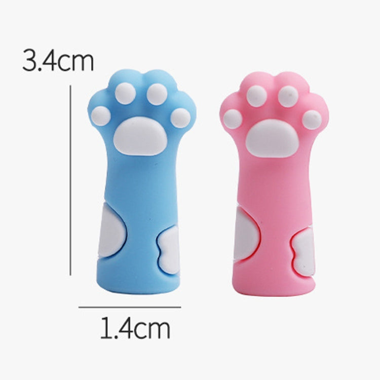 Cute Cats Paw Pencil Cap Student Cartoon Pencil Soft Silicone Protective Case My Store