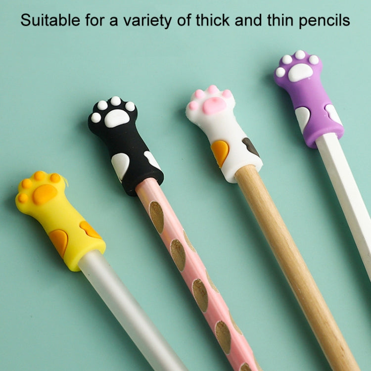 Cute Cats Paw Pencil Cap Student Cartoon Pencil Soft Silicone Protective Case My Store