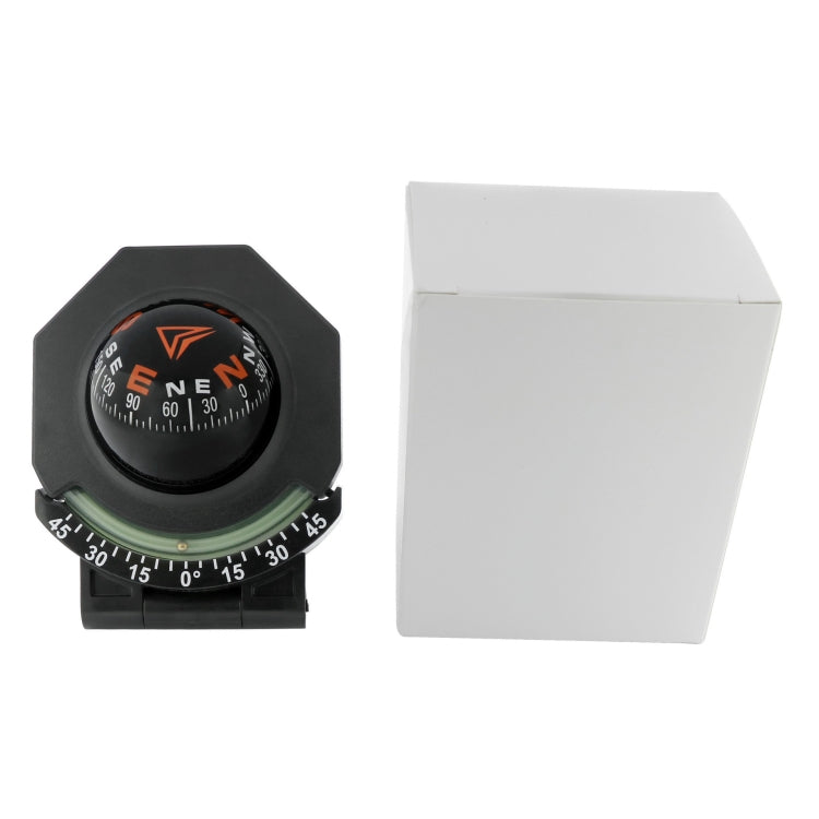 2 In 1 Car Compass With Slope Gauge Foldable High Precision Guide Ball-Reluova