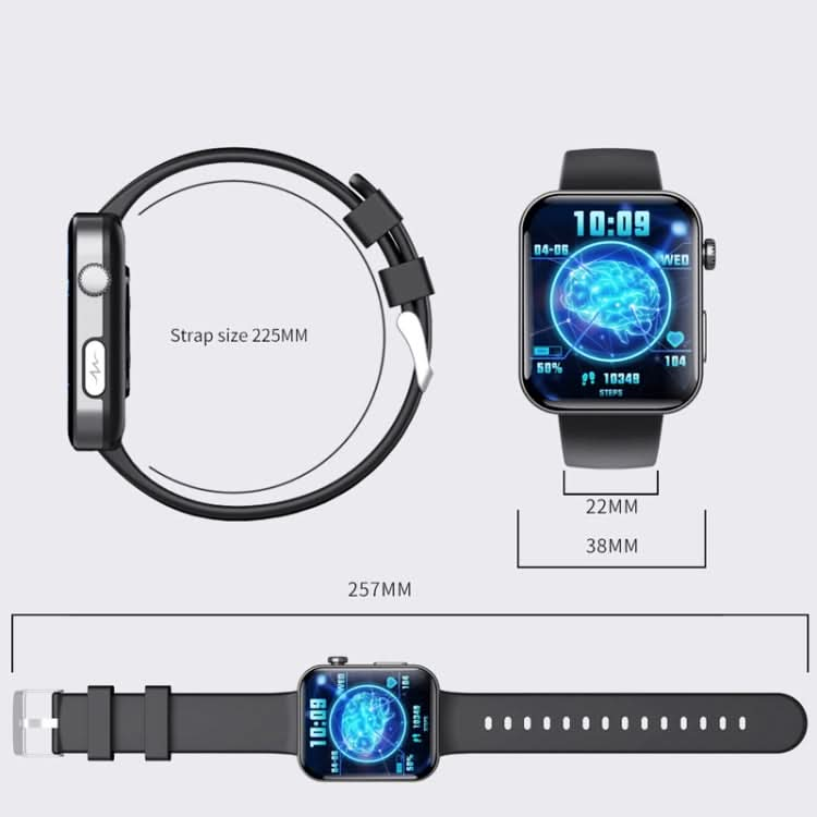 F300  2.1-Inch Screen Smart Watch Supports Bluetooth Calls/ECG/Blood Composition Analysis/50+ Sports Modes