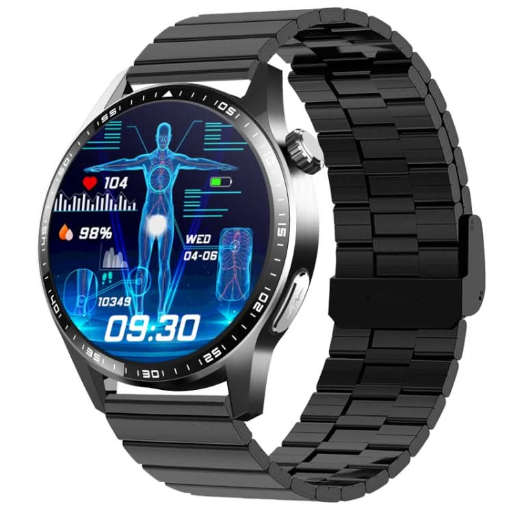 F400  1.55 Inch Screen Smart Watch Support ECG/ Blood Oxygen / Blood Sugar / 150+ Sports Mode