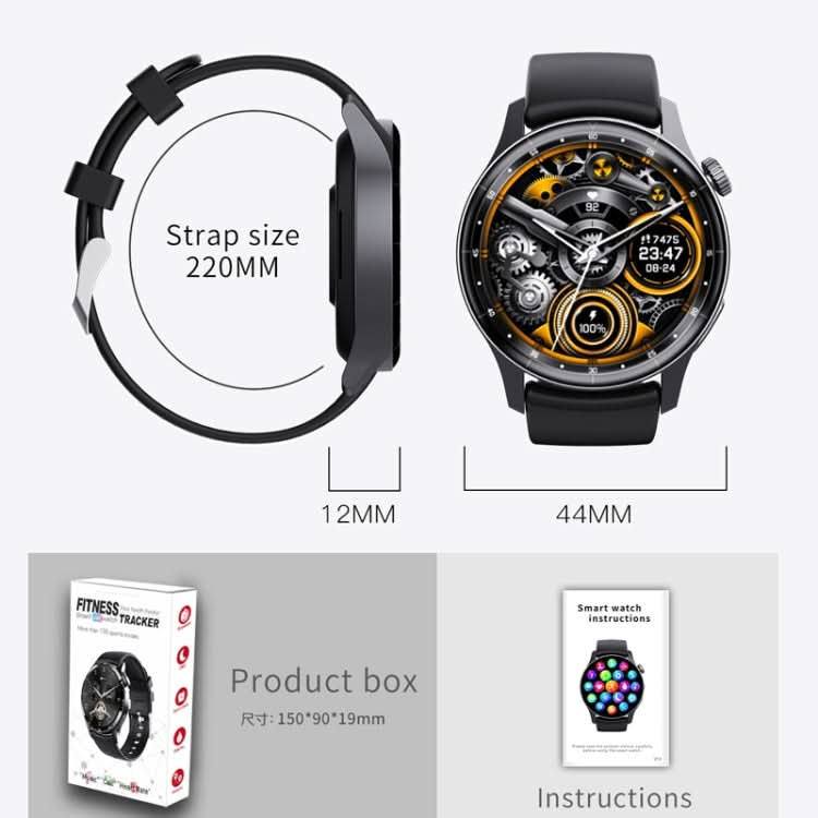 F207 Smart Watch 1.35-Inch Narrow Edge Screen Supports Bluetooth Calls / 24H Health Monitoring / 150+ Sports Modes