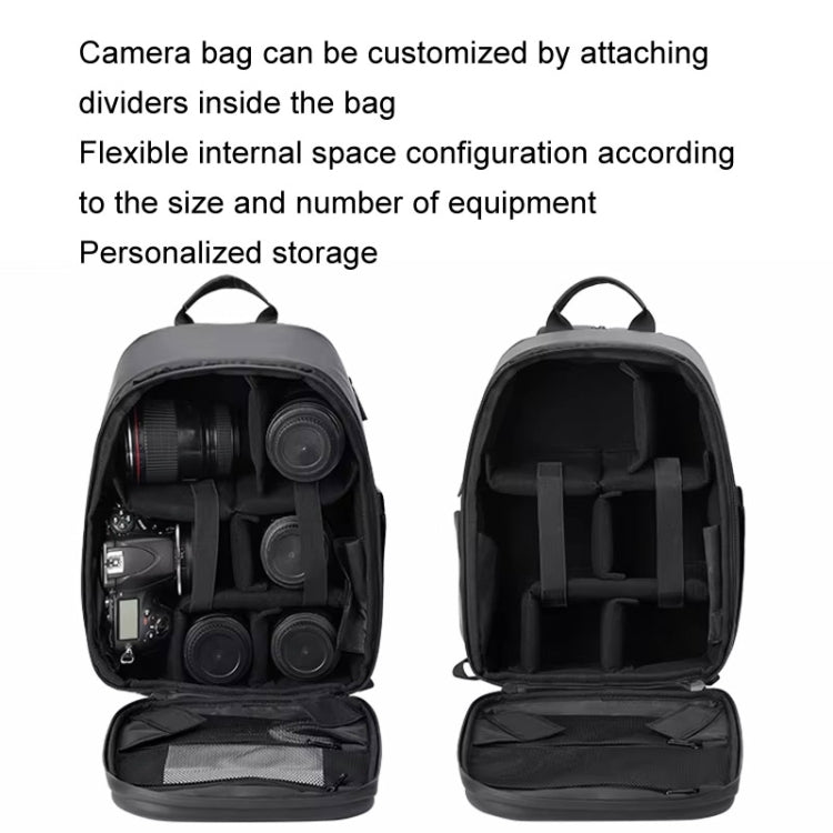 Cwatcun D129 EVA Hard Shell Camera Bag Anti-Knock DSLR Camera Digital Storage Bag