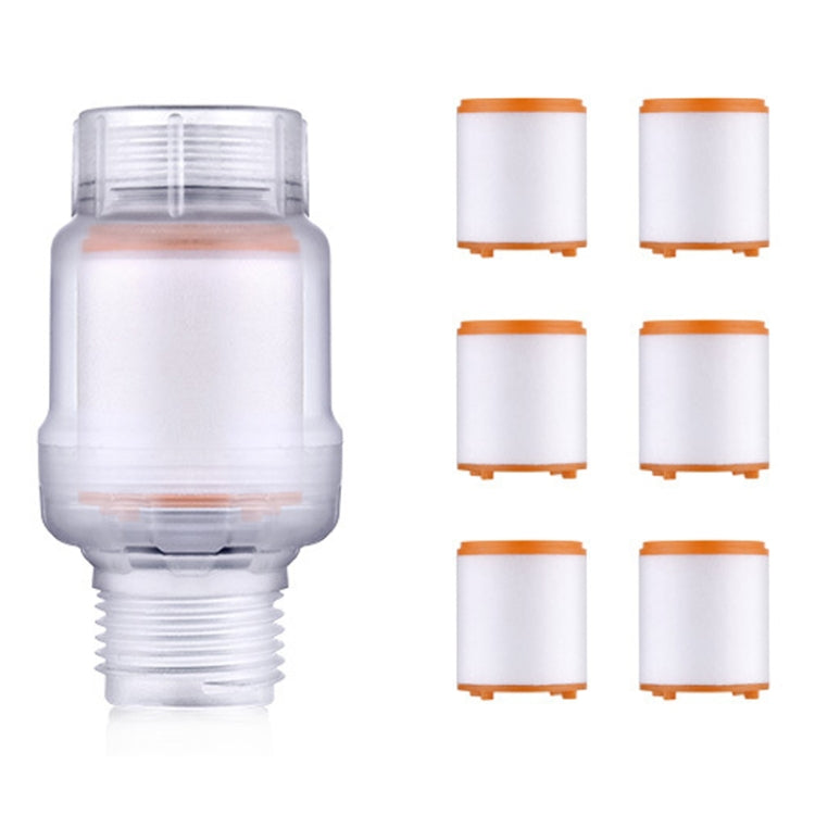 Household Washing Machine Electrical Water Heater Water Purification Filter With 6 Cartridges