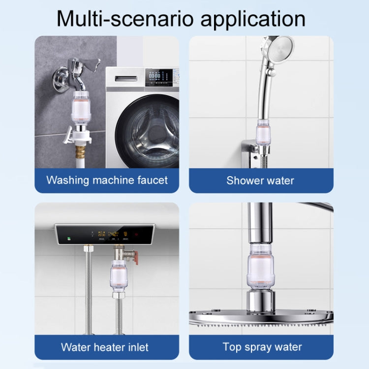 Household Washing Machine Electrical Water Heater Water Purification Filter With 6 Cartridges