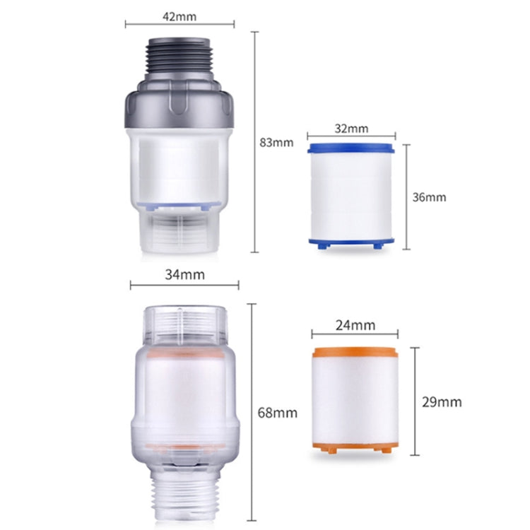 Household Washing Machine Electrical Water Heater Water Purification Filter With 6 Cartridges