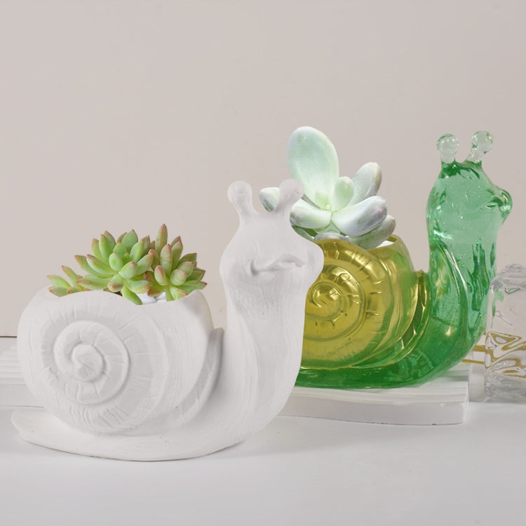 Silicone Snail Mold 3D Flower Pot Vase Epoxy Resin Mold My Store