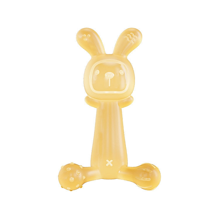 Bunny Baby Teether BPA Free Food-Grade Silicone Teether Infant Teething Stick Anti-Eating Hand My Store