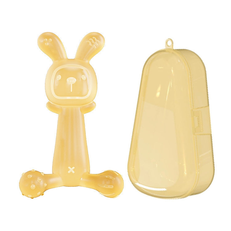 Bunny Baby Teether BPA Free Food-Grade Silicone Teether Infant Teething Stick Anti-Eating Hand My Store