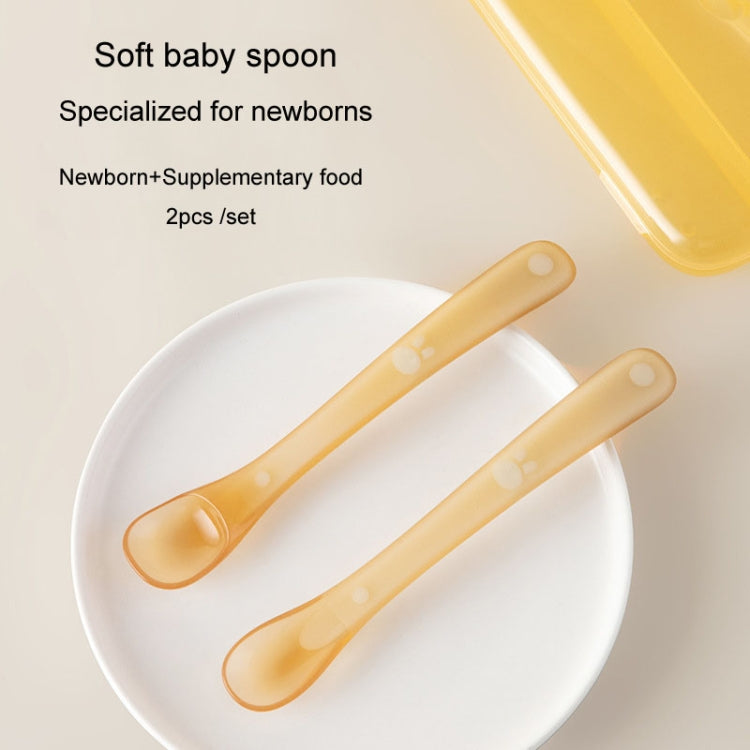 Baby Silicone Spoon Infant Silicone Feeding Spoon Soft Children Tableware My Store