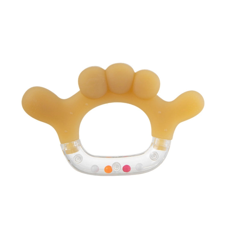 Rattle Baby Teether Soothing Pacifier Teething Stick Newborn Anti-Eating Hand Silicone Toy My Store