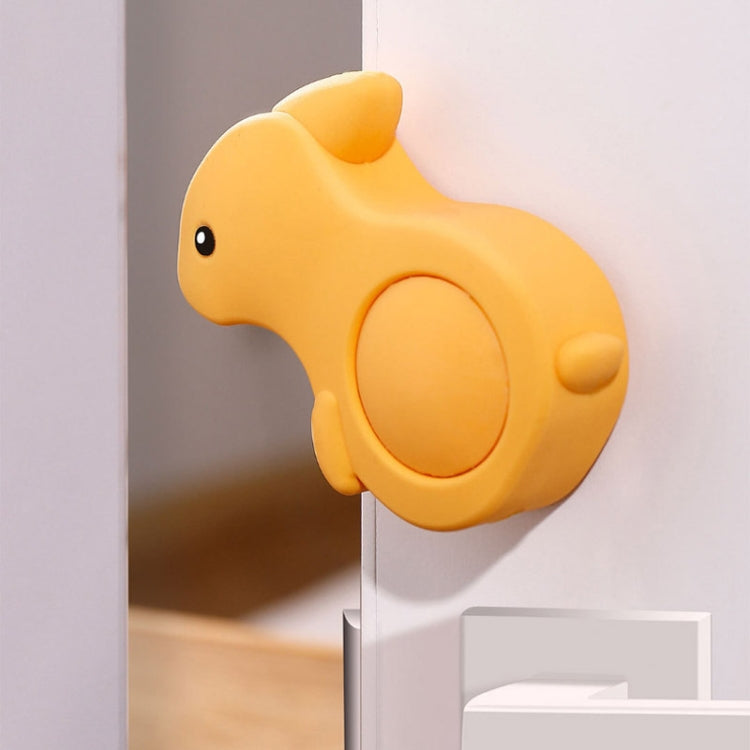 Children Safety Door Resistor Silicone Cartoon Anti-Pinch Door Stopper