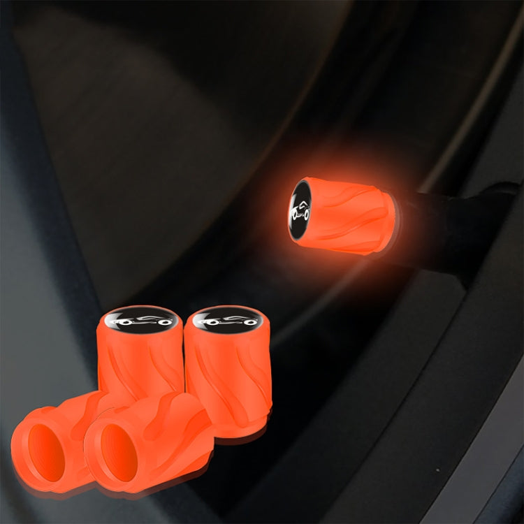 4pcs /Set Luminous Car Motorcycle Tire Modified Valve Cap ÎҵÄÉ̵ê