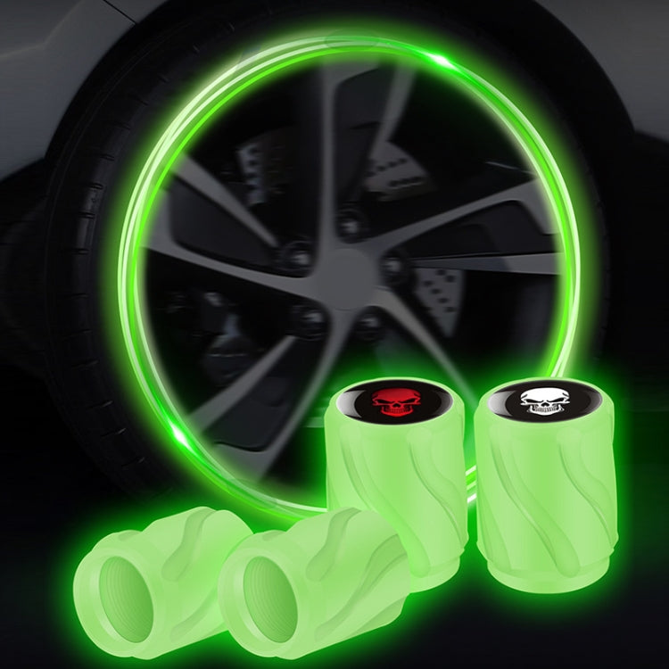 4pcs /Set Luminous Car Motorcycle Tire Modified Valve Cap ÎҵÄÉ̵ê