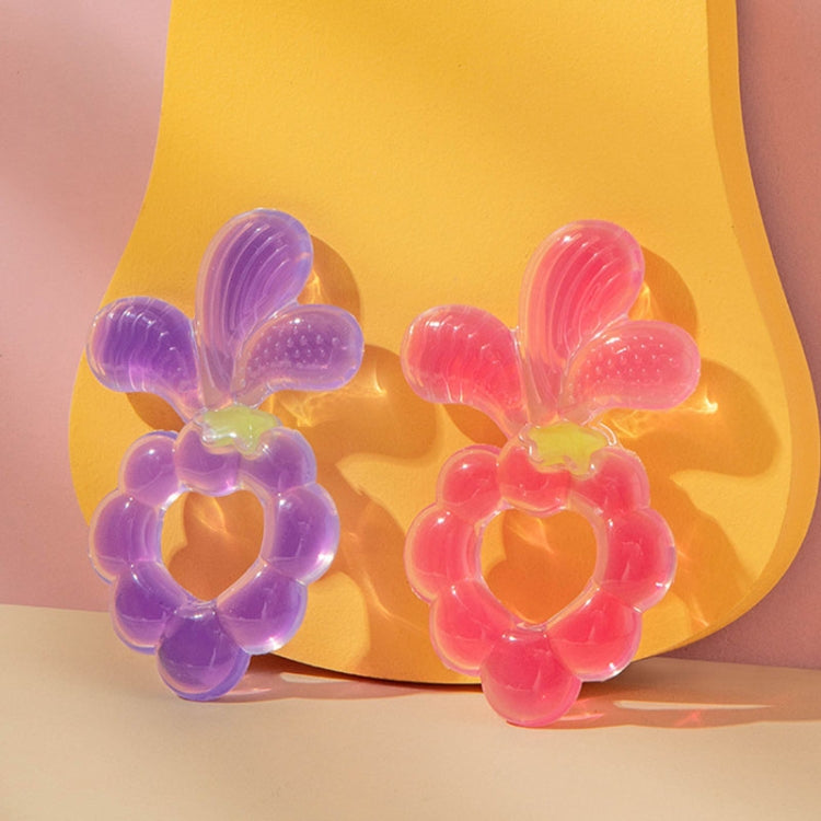 Baby Food-Grade Silicone Grape Teether Toddler Teething Sticks Fruit Silicone Nibbles My Store