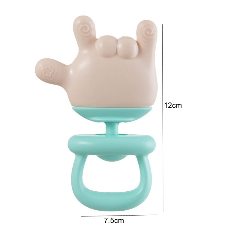 Baby Rattle Teether Soothing Teething Stick Anti-Eating Silicone Toy My Store