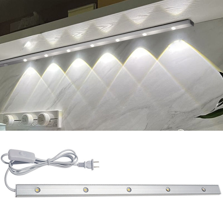 220V CN Plug Wardrobe Cabinet Lamp LED Light Bar With Button Switch-Reluova