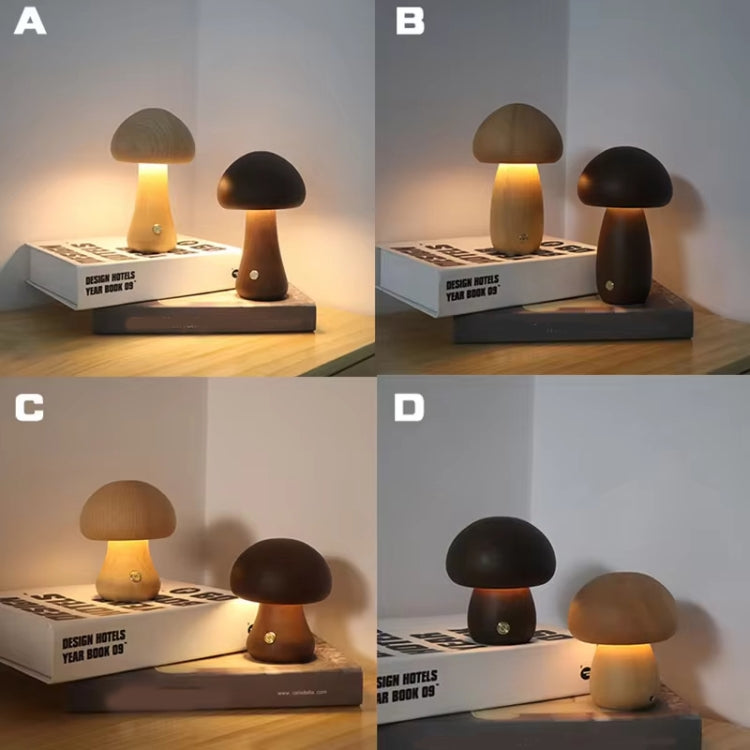 Mushroom Shape Night Light Touch Control Dimmable Bedside Atmosphere Lamp My Store