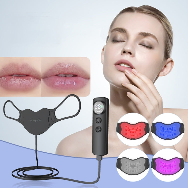 LED Light Therapy Lip Mask Rechargeable Lip Plumper