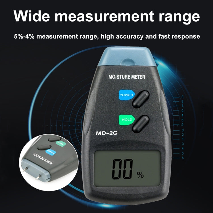 MD-2G 2 Pin LCD Screen Digital Display Wood Moisture and Humidity Detector - Reluova