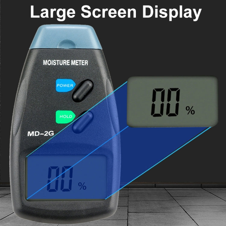 MD-2G 2 Pin LCD Screen Digital Display Wood Moisture and Humidity Detector - Reluova