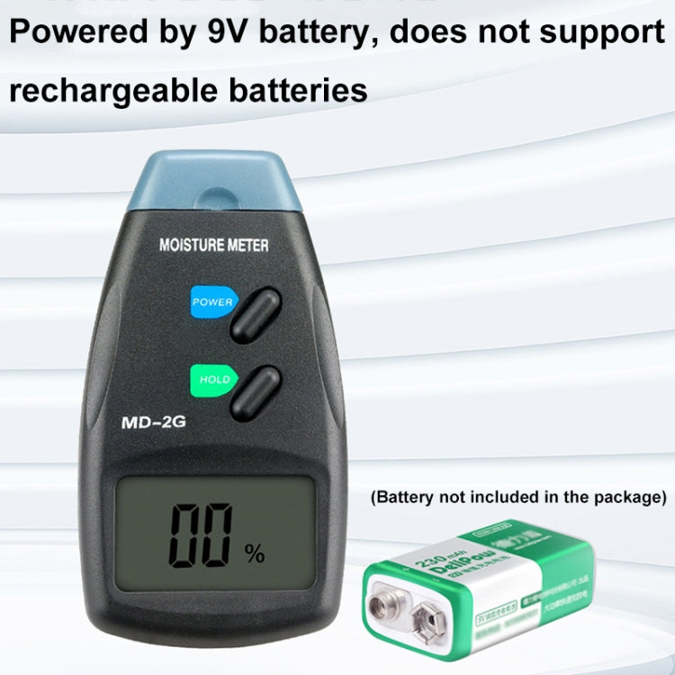 MD-2G 2 Pin LCD Screen Digital Display Wood Moisture and Humidity Detector - Reluova