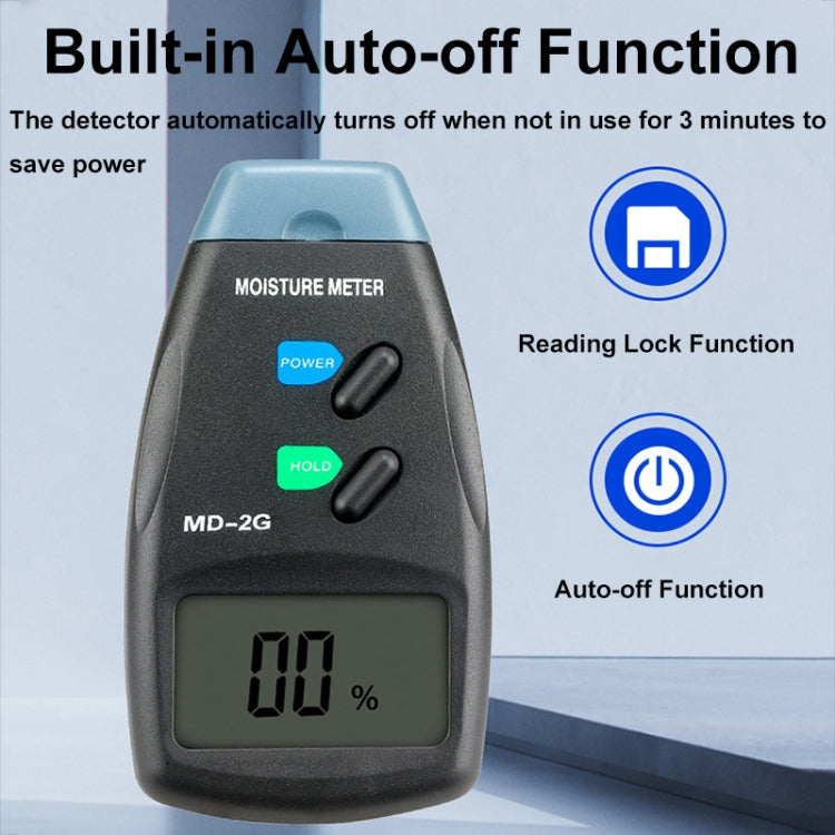 MD-2G 2 Pin LCD Screen Digital Display Wood Moisture and Humidity Detector - Reluova