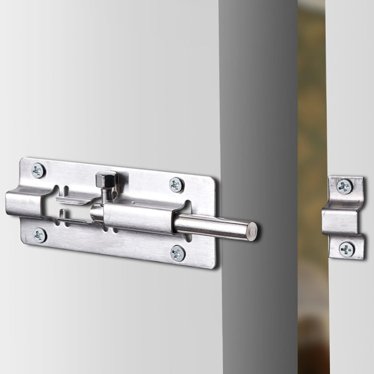 Stainless Steel Latch Door Bolt Bathroom Wooden Door And Window Anti-Theft Latch Lock My Store