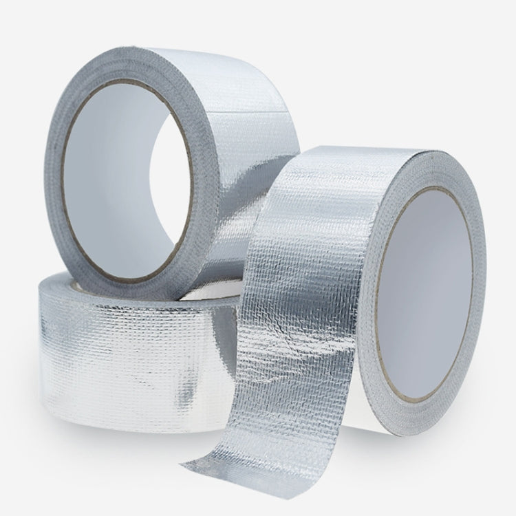 0.15mm Glass Fiber Cloth Aluminum Foil Tape Air- Conditioning Pipe Waterproof Seam Sealing Tape