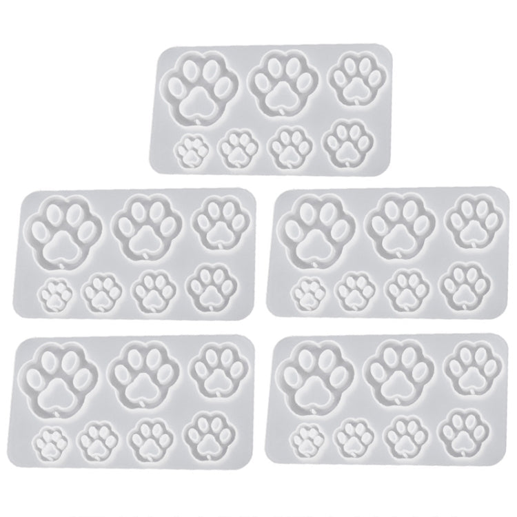 5pcs DIY Crystal Epoxy Earrings Silicone Mold Pendant Jewelry Mold My Store