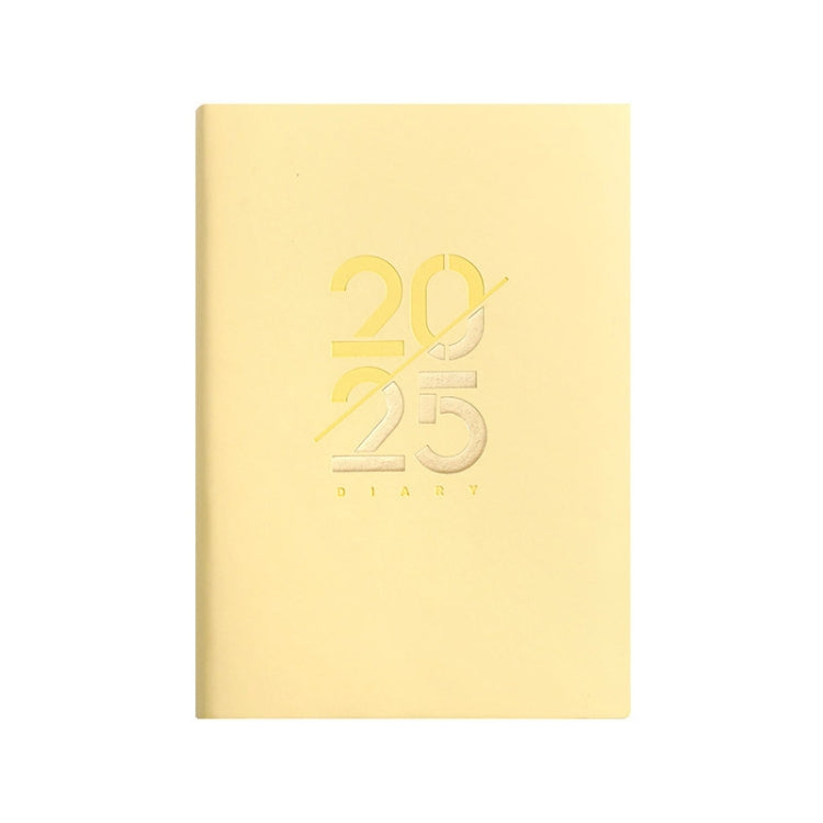 2025 Calendar A5 Planner Soft Leather Daily Planner Notebook-Reluova