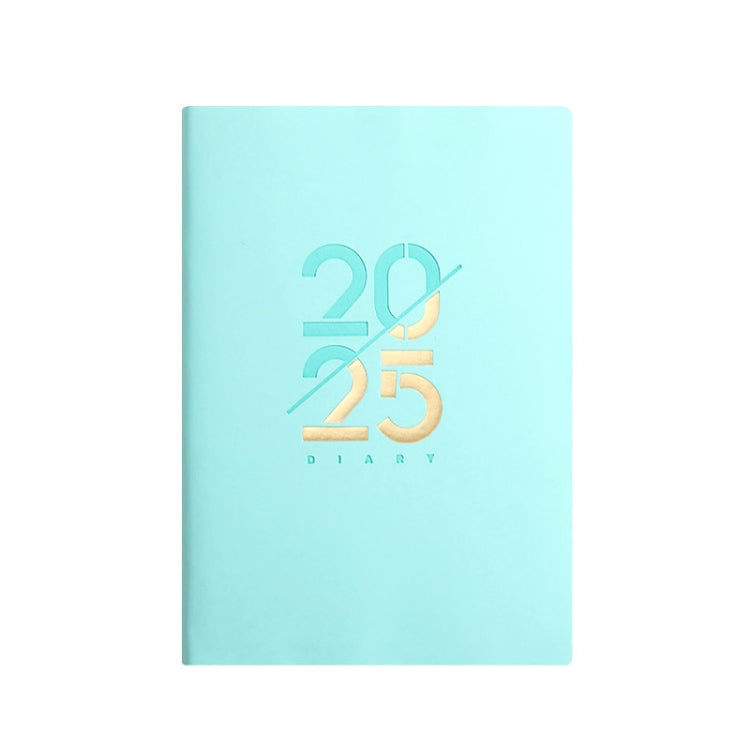 2025 Calendar A5 Planner Soft Leather Daily Planner Notebook-Reluova