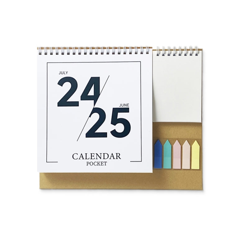 Desktop Calendar Multifunctional Self-Discipline Punch Card Calendar Planner