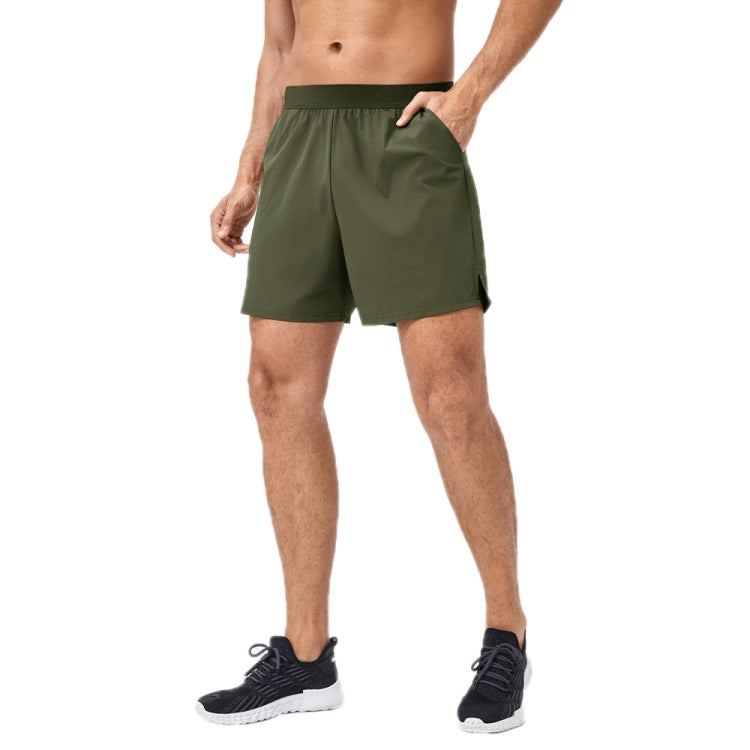 Men Summer Fitness Breathable Quick-Drying Sports Shorts