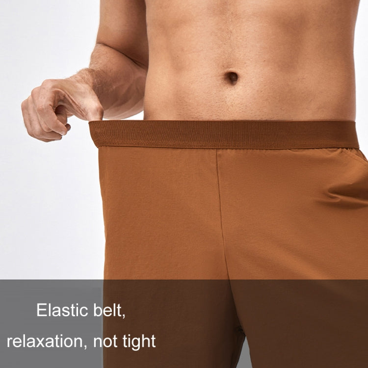 Men Summer Fitness Breathable Quick-Drying Sports Shorts