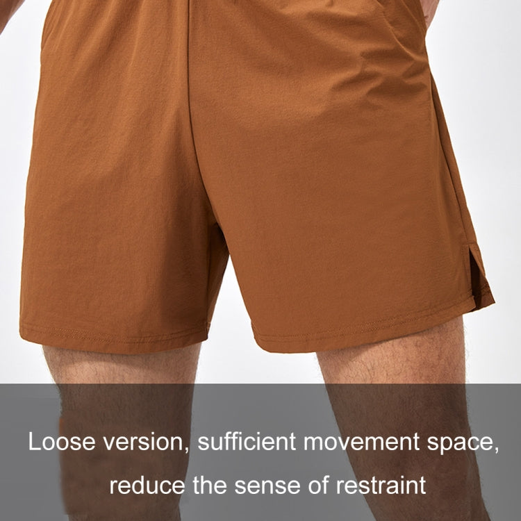 Men Summer Fitness Breathable Quick-Drying Sports Shorts