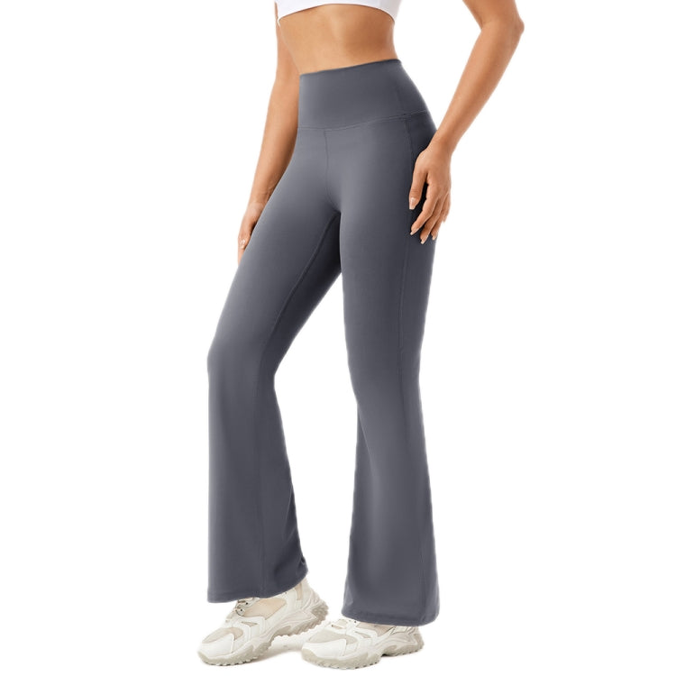 High-waisted Hip-lifting Elastic Quick-drying Yoga Sports Flared Pants My Store