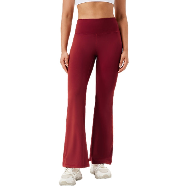 High-waisted Hip-lifting Elastic Quick-drying Yoga Sports Flared Pants My Store