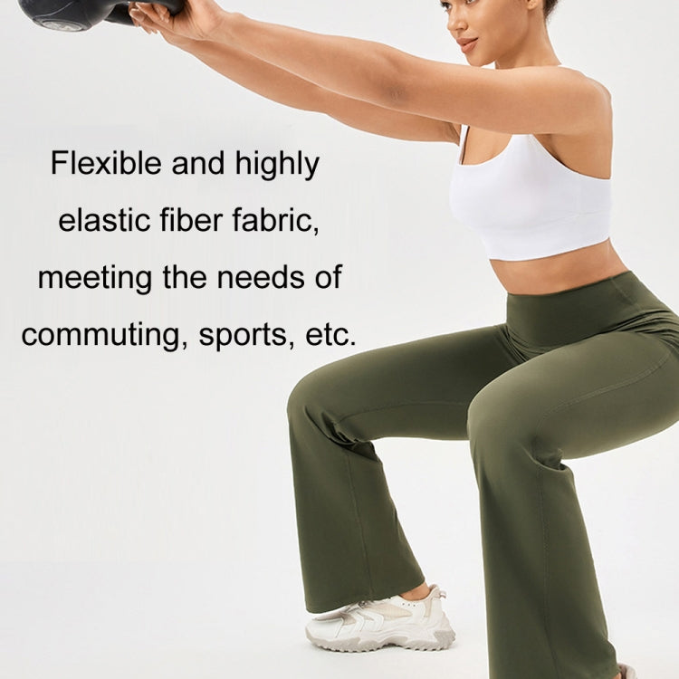 High-waisted Hip-lifting Elastic Quick-drying Yoga Sports Flared Pants