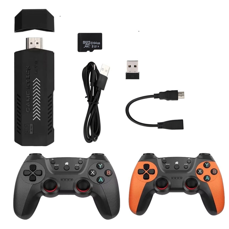 X2 Ultra Video Game Stick Console With 2.4G Double Wireless Controller