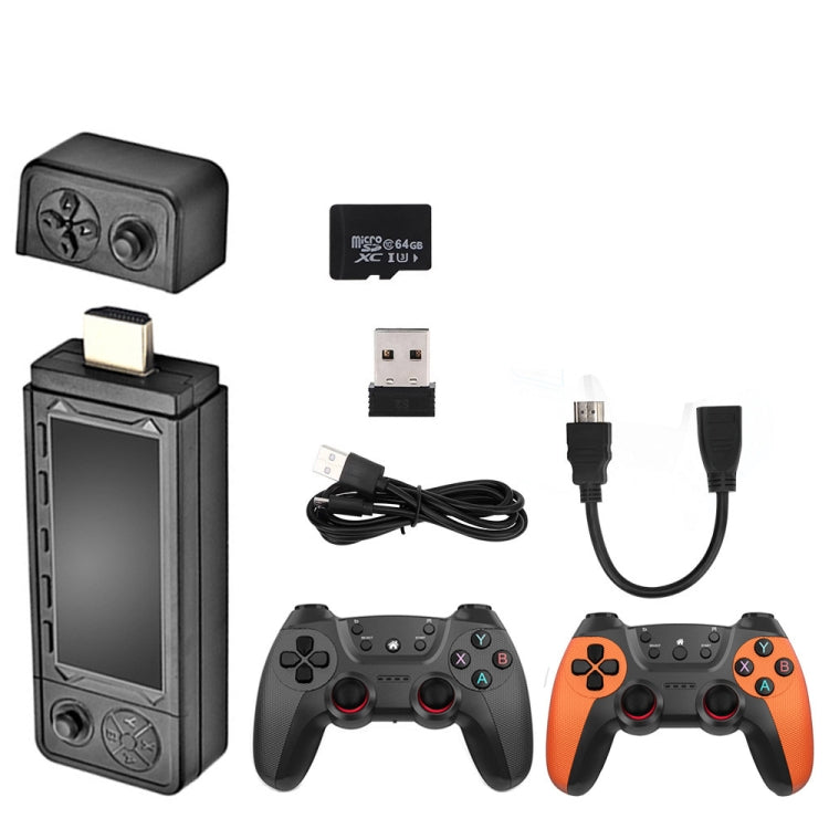 X9 Ultra Video Game Stick Console With 2.4G Double Wireless Controller