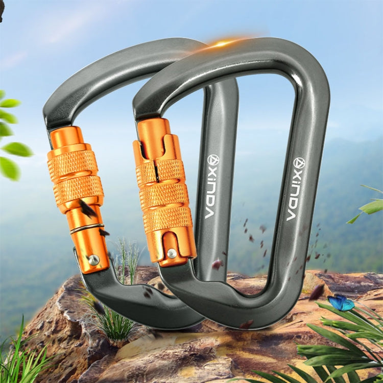 XINDA XD-8128 Outdoor Rock Climbing Load-bearing Carabiner Survive Kits Reluova