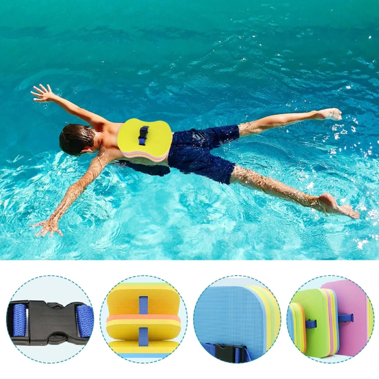 EVA Foam Float Back Rafting Swimming Gear Aquatic Outdoor Sports Gear, Color Random Delivery