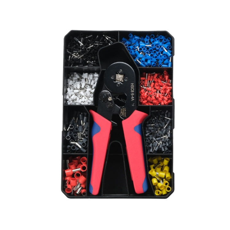 Tube-Type Cold-Pressed Terminal Block Crimping Pliers Plastic Box Set My Store