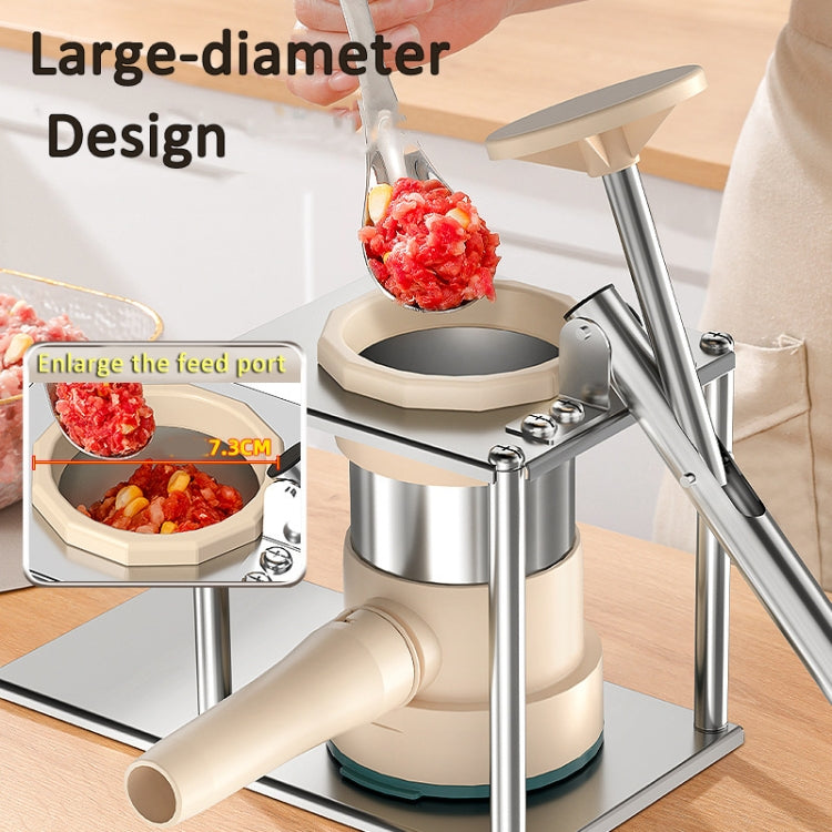 Lever Press Sausage Maker Vertical Fast Manual Sausage Stuffer Tool