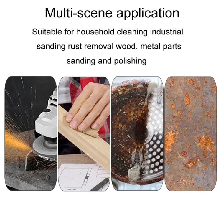 Woodworking Polishing Metal Rust Removal Wet And Dry Sponge Sandpaper My Store